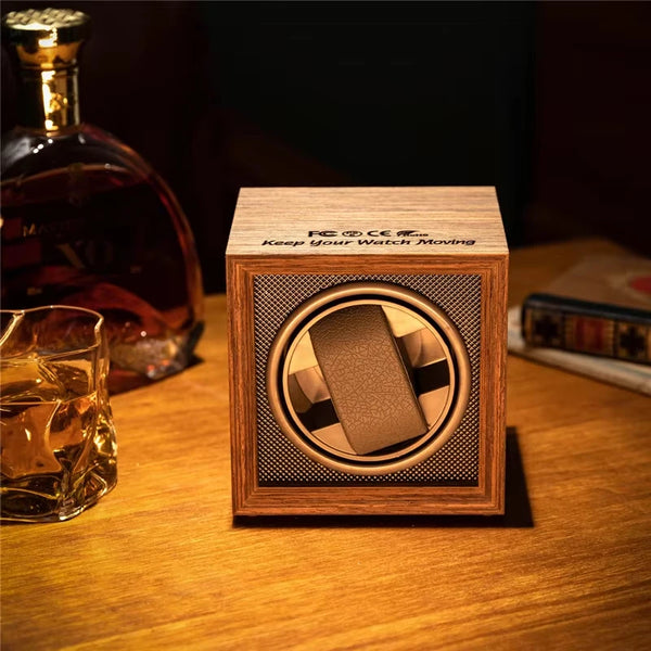 Remontoir de montre électrique en bois USB