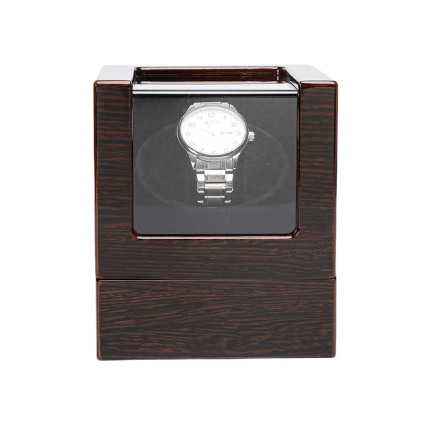 Remontoir de montre unique en bois à pile