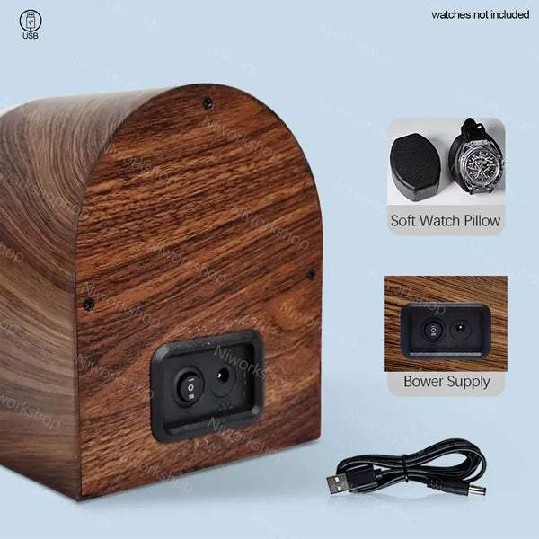Remontoir de montre 2 fentes avec coussins