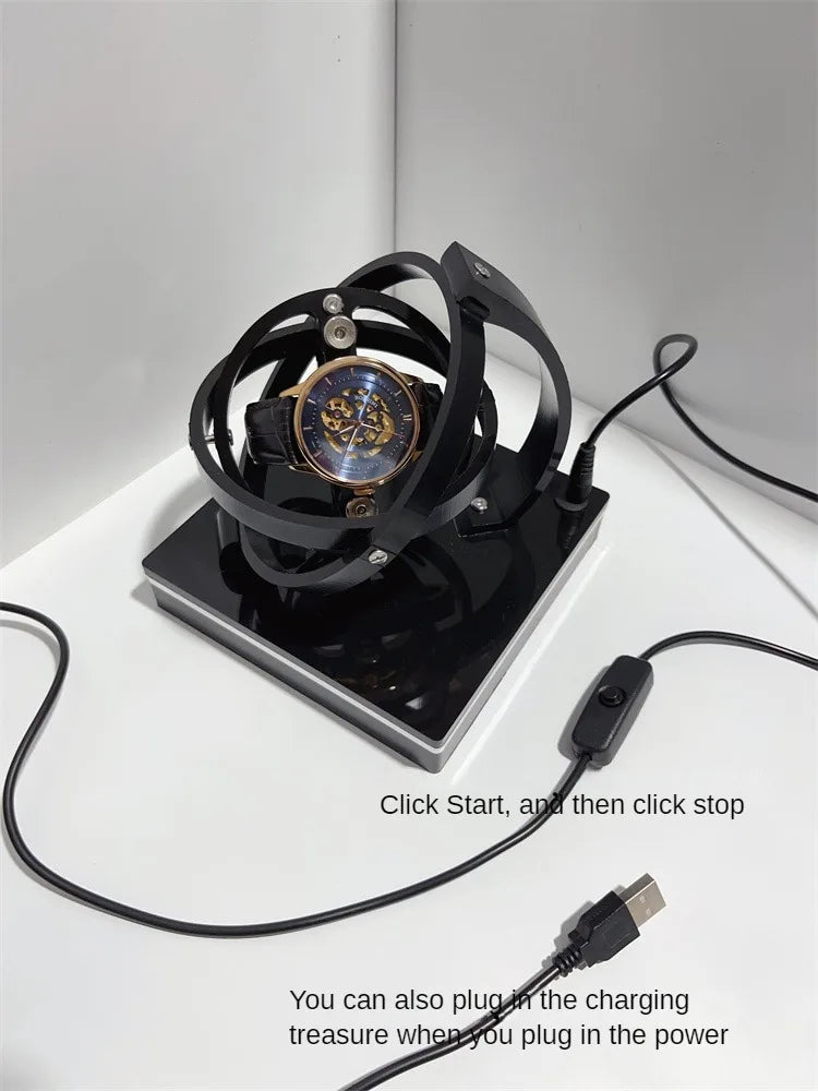 Remontoir de montre rotatif 360° USB