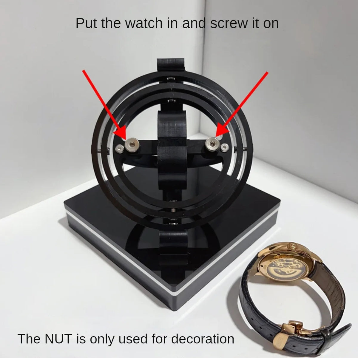 Remontoir de montre rotatif 360° USB